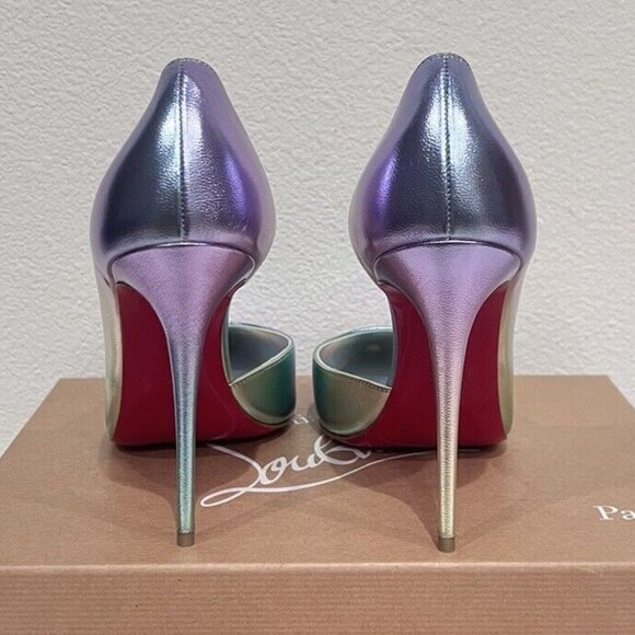 NIB Christian Louboutin IRIZA 100 Licorne So Kate Pigalle Follies Heel Pump 39 - Picture 7 of 12